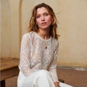 Sezane Cyrielle blouse size 36